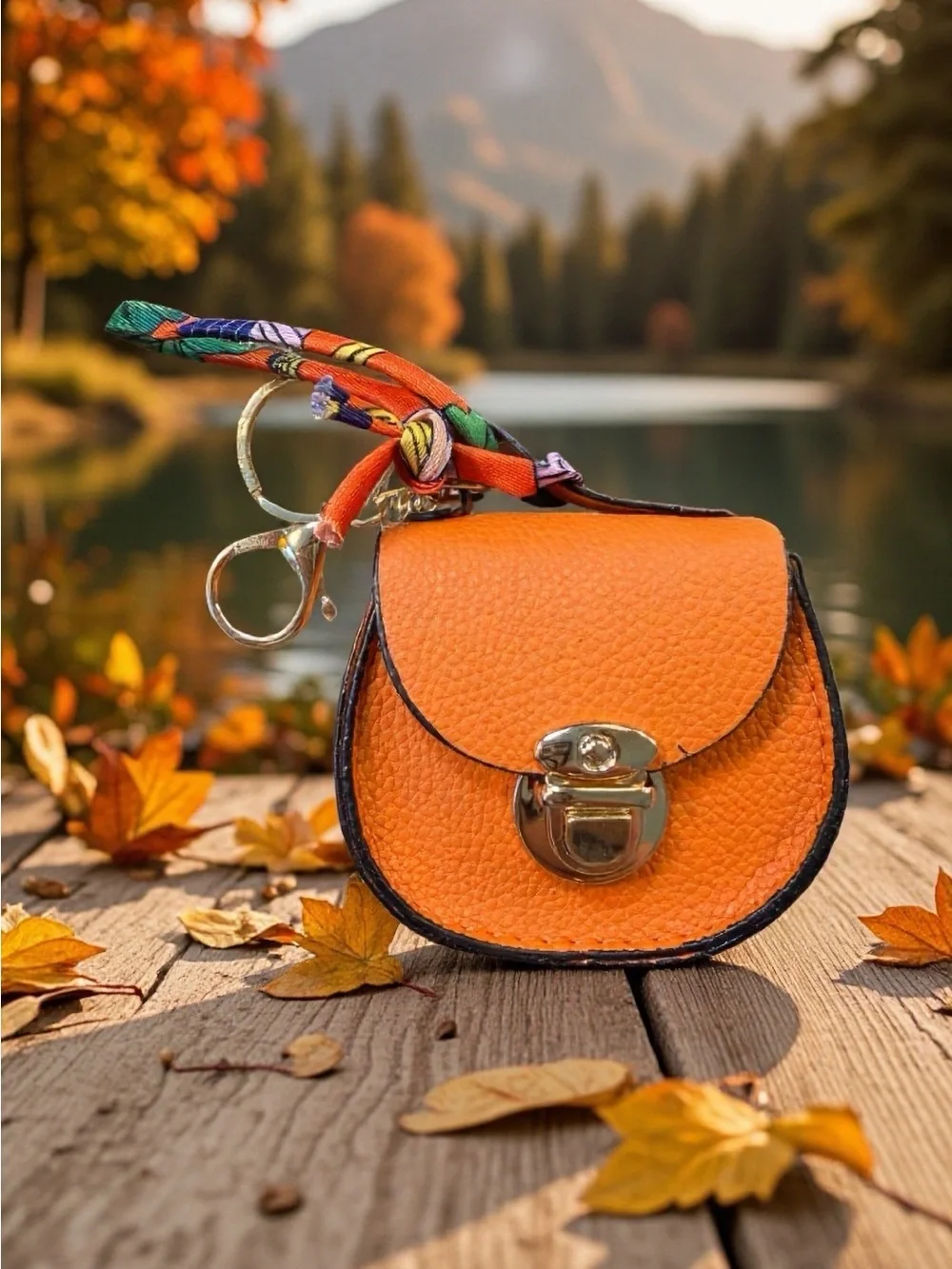 Fresh Style Mini Saddle Coin Purse - Perfect Gift for Bag Decor&Daily Use Charm